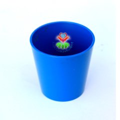 Sert Plastik Saksı - 5,5 cm Saksı Hazneli - 3 Farklı Renk Seçeneği- Uygun Fiyatlı